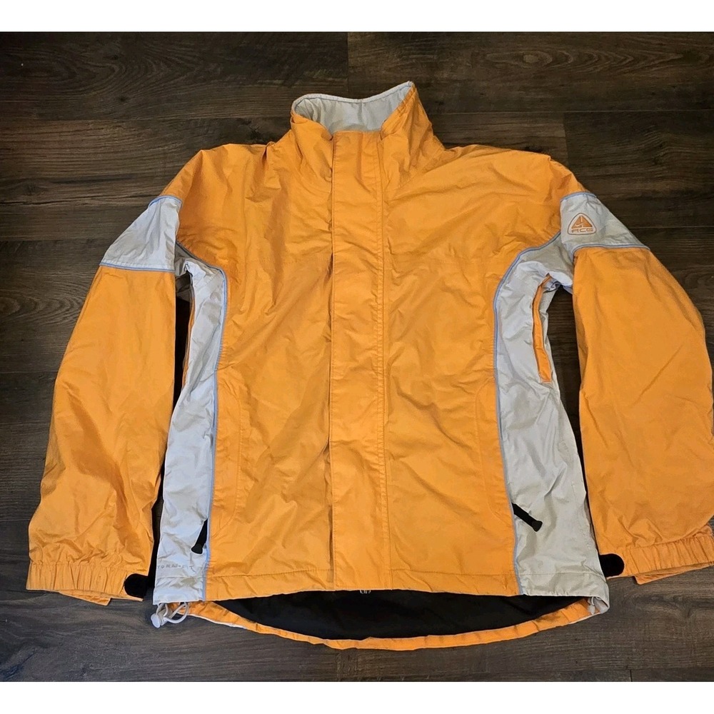 Nike ACG 3 Fit Storm Jacket‎ Womens Size M Outer Layer Hooded Full Zip Wind Rain